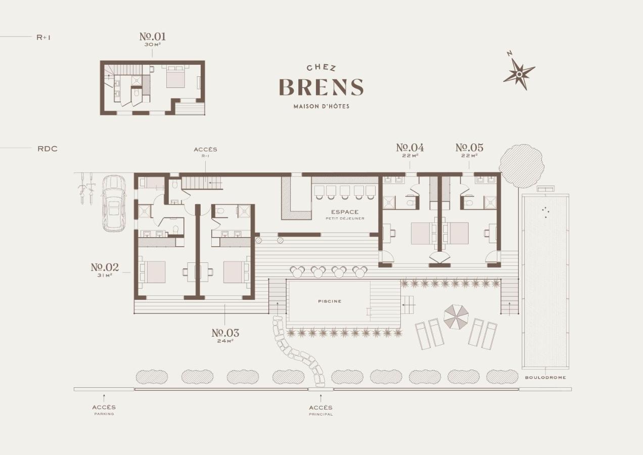Chez Brens - Maison D'Hotes A La Hume Гюжан-Местрас Екстер'єр фото